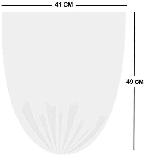 Plastic Bags Roll (Roll Weight: 1.50kg)Clear Generic