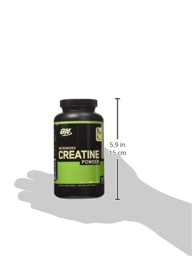 Optimum Nutrition (ON) Micronized Creatine Monohydrate Powder for Muscle Building Support - Unflavored, 300 Grams, 60 Servings - Package May Vary