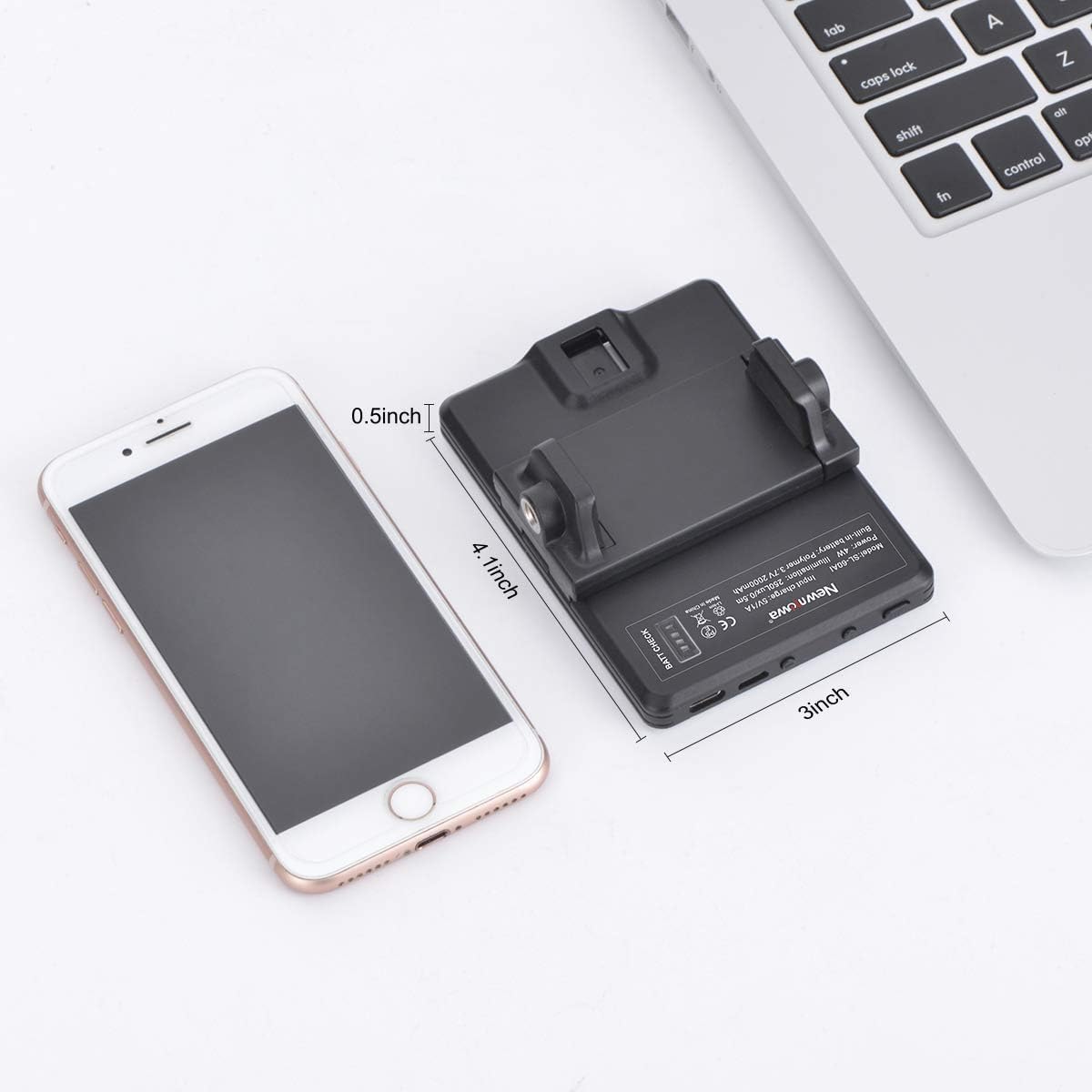 INFLUX LED Light for Photography & Video, Rechargeable Selfie Light, Lighting for Makeup, Studio, and Camera Use,Ideal for Video Shooting, Phone Light, and for Makeup, Selfie, Vlog, Video Conference Visit the INFLUX Store