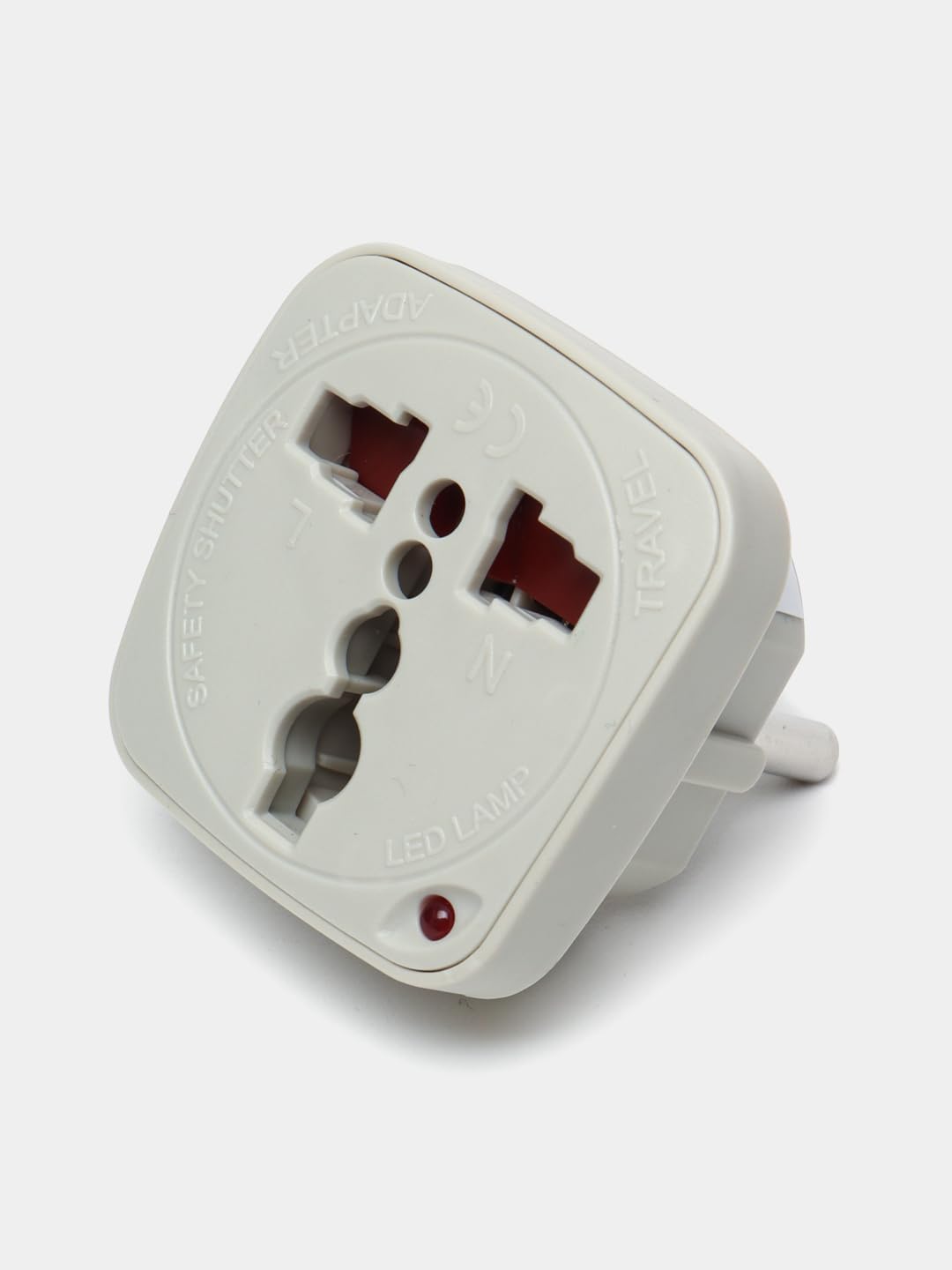 Terminator Multi Travel Adaptor Suchko To Universal Power Adapter UK/US/AU to EU Converter With Shutter & Indicator (TL15) Terminator