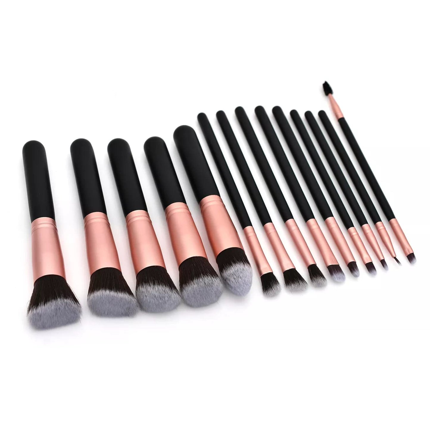 Professional Makeup Brush Set 14-piece Rose Gold Generic