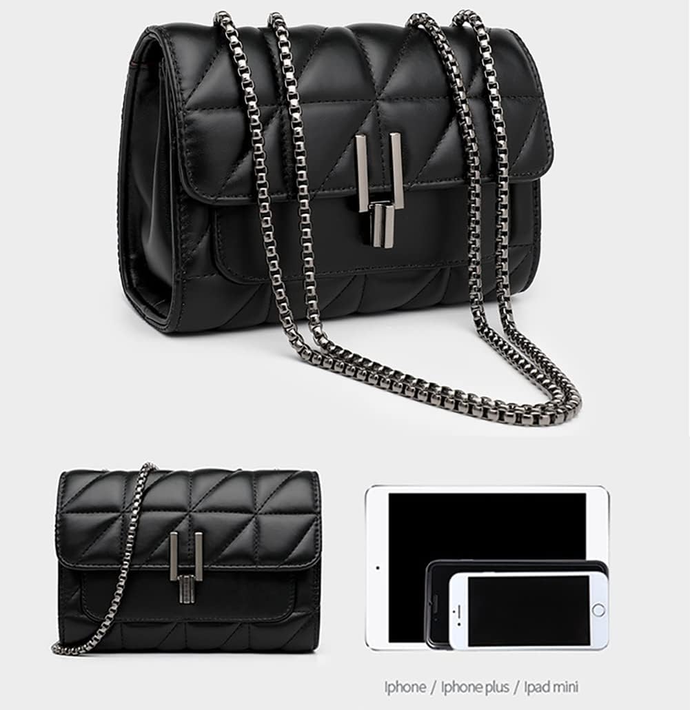 LCHYG Crossbody Bags for Women Black PU Leather Shoulder Bag, Cellphone Bags Wallet Purse and Handbags Card Holder for Women LCHYG