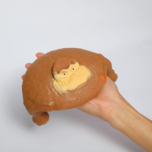 INFLUX Squishy Monkey Toy-Sensory Stress Relief Toy for Kids and Adults-Fun and Durable Toy for Boys & Girls Ages 4-8 Years - Perfect Squishy Toy for Stress Relief and Creative Play - Ideal Baby Toy