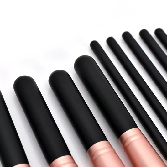 Professional Makeup Brush Set 14-piece Rose Gold Generic