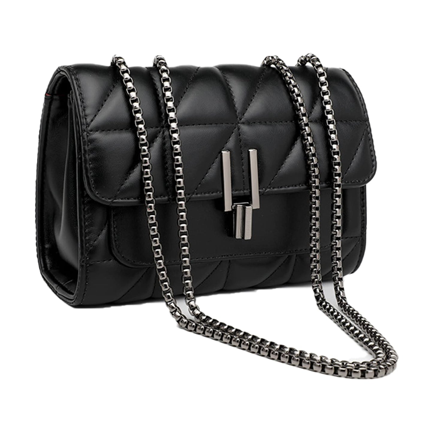 LCHYG Crossbody Bags for Women Black PU Leather Shoulder Bag, Cellphone Bags Wallet Purse and Handbags Card Holder for Women LCHYG