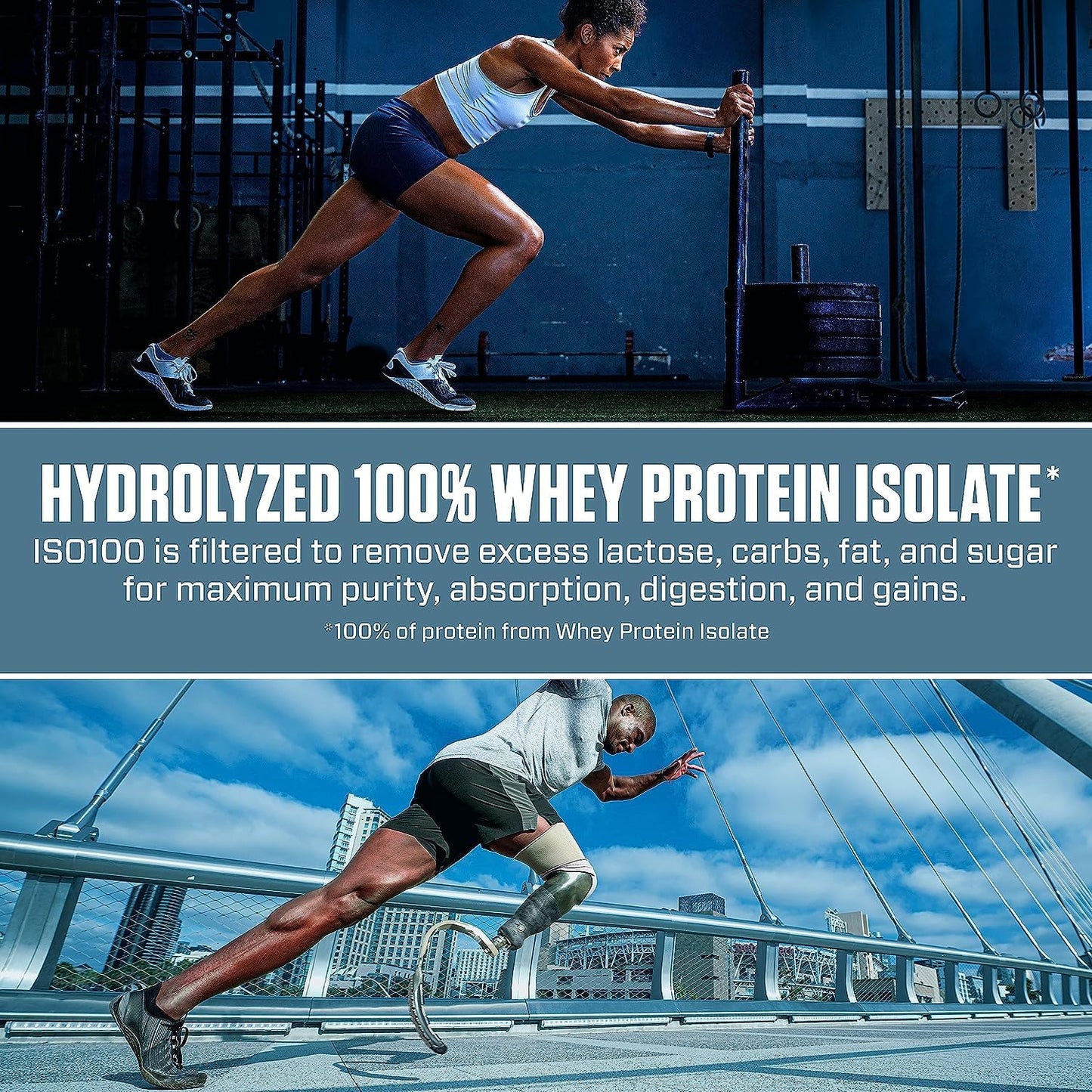 Dymatize ISO 100 20 Serving Cookies And Cream 620 Gm