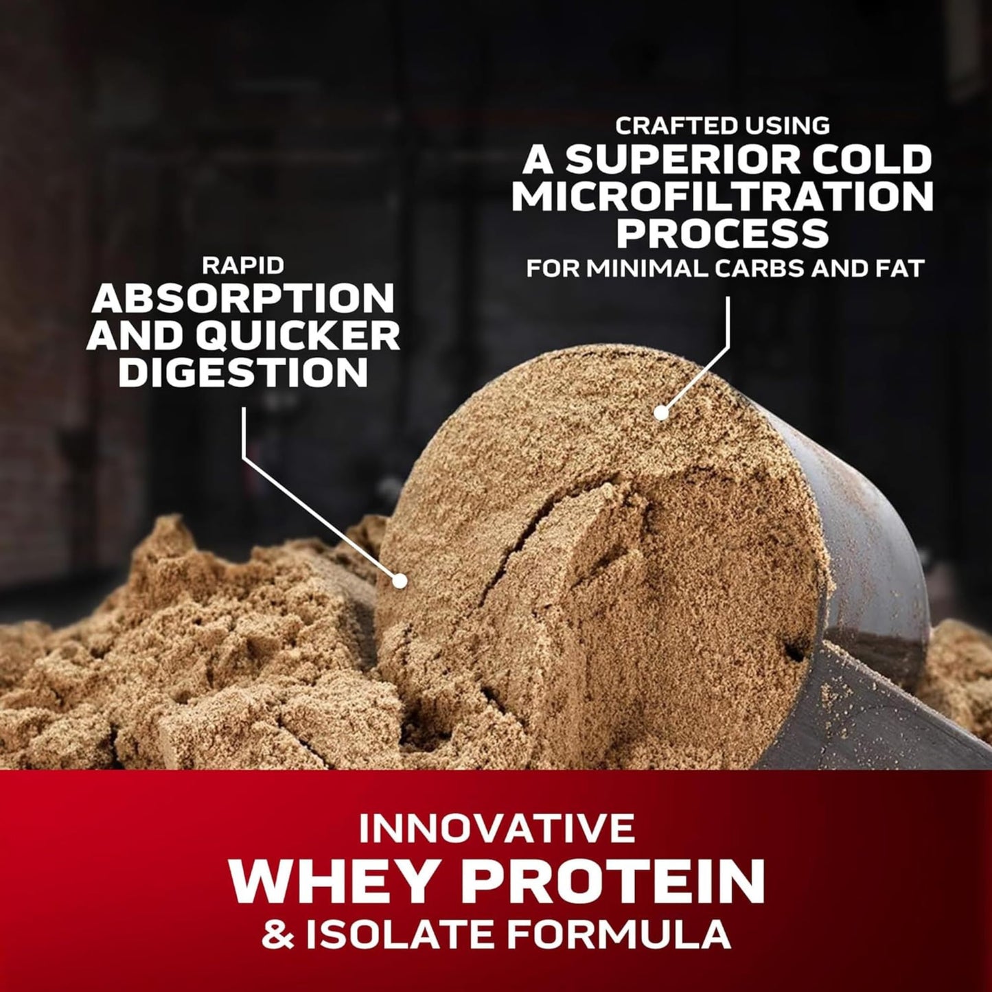 Muscletech Nitro-Tech Whey Protein Ultimate Muscle Building Formula with a Unique Blend of Whey Protein Isolate & Peptides - 30gm Protein, 3gm Creatine & 6.6gm BCAAs, Milk Chocolate Flavor, 4.00 lbs
